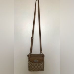 Fossil crossbody strap shoulder bags